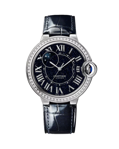 Ballon Bleu de Cartier watch, 36MM, White Gold